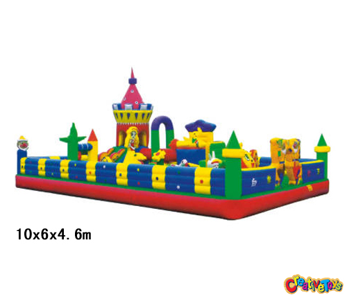 Children inflatable castle