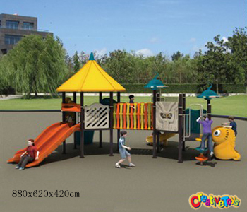 Children slide toy playground