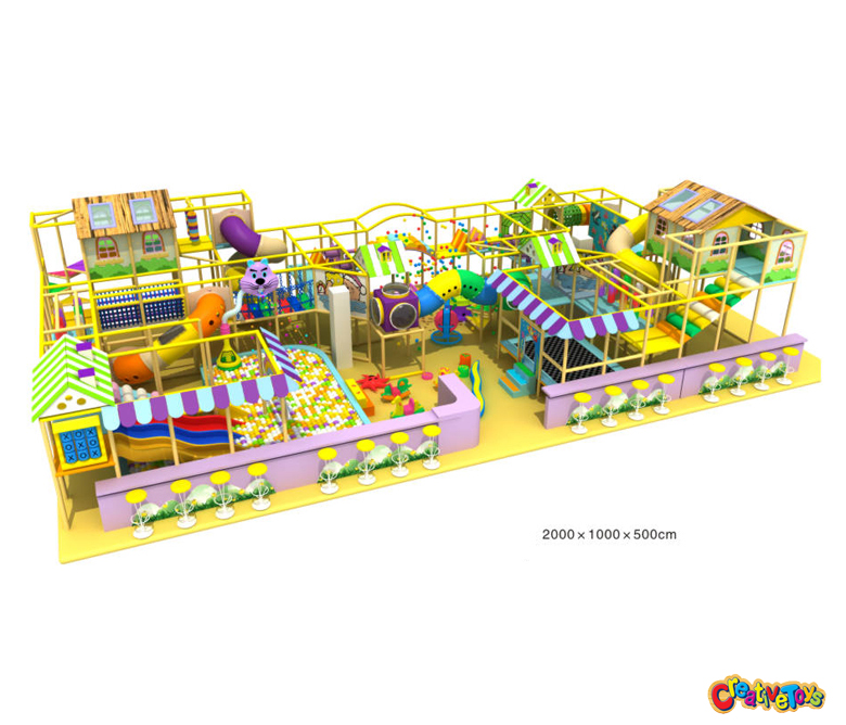 Indoor playground set