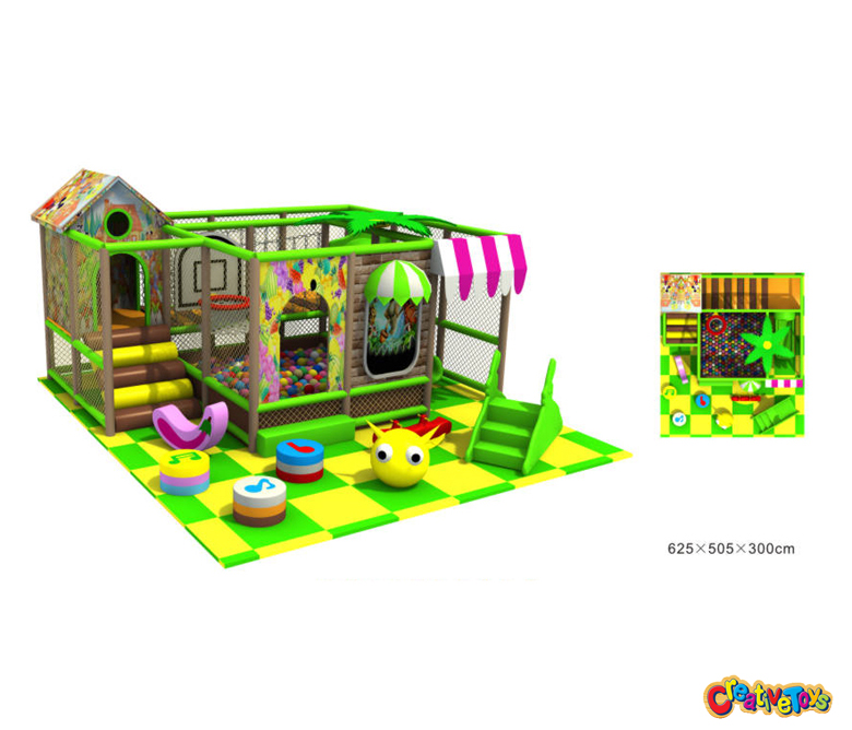 Indoor soft playground