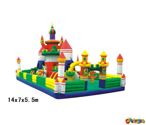 Inflatable jumping castle