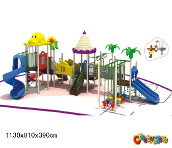 Outdoor playground equipment