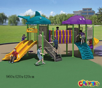 Outdoor playground play set