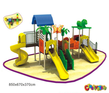 Outside playground equipment