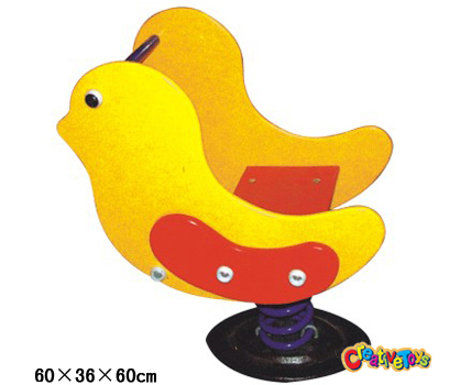 PE duck spring rider