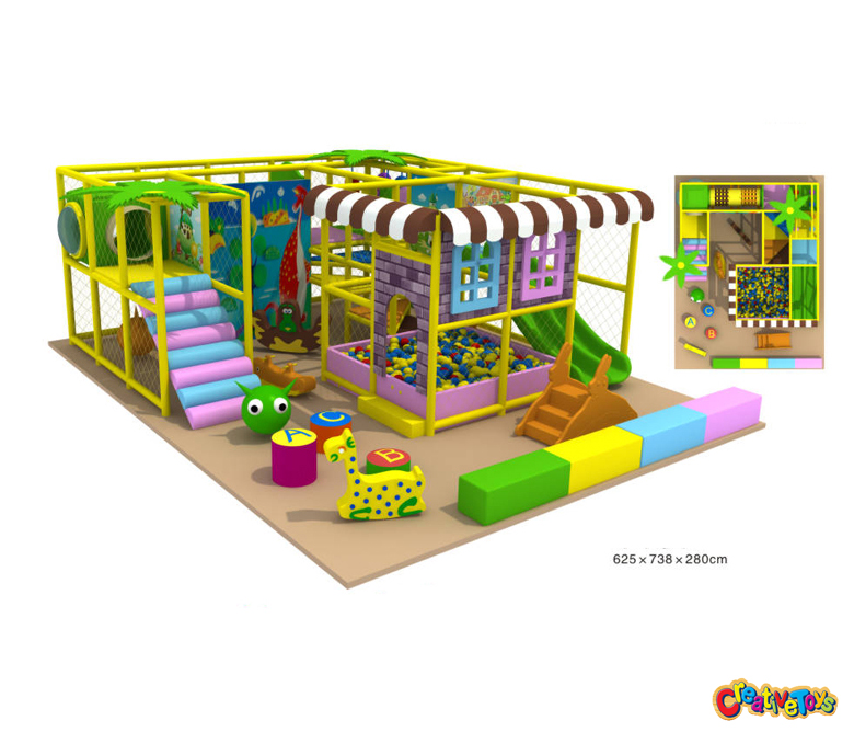 Soft indoor playground